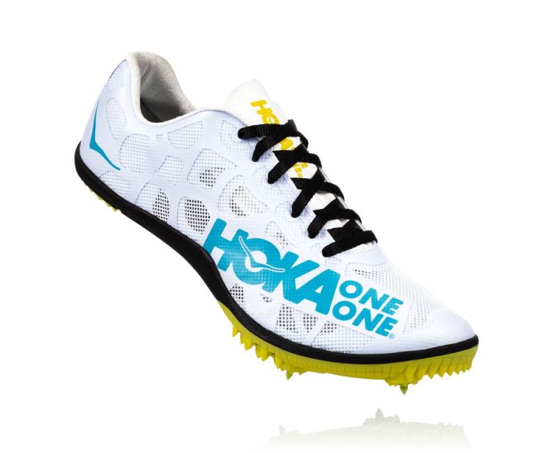 Hoka Rocket MD Track Spikes - Spikes Atletismo Homem Pretas / Azuis | PT-3zBAgus